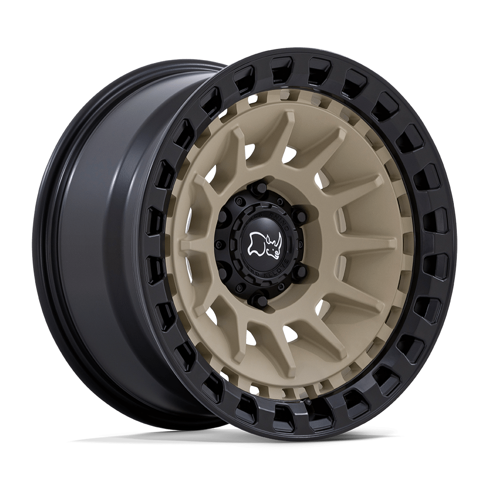 Black Rhino Hard Alloys Barrage 18X9 +0 Desert Sand On Matte Black