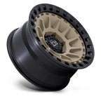 Black Rhino Hard Alloys Barrage 17X8.5 -10 Desert Sand On Matte Black