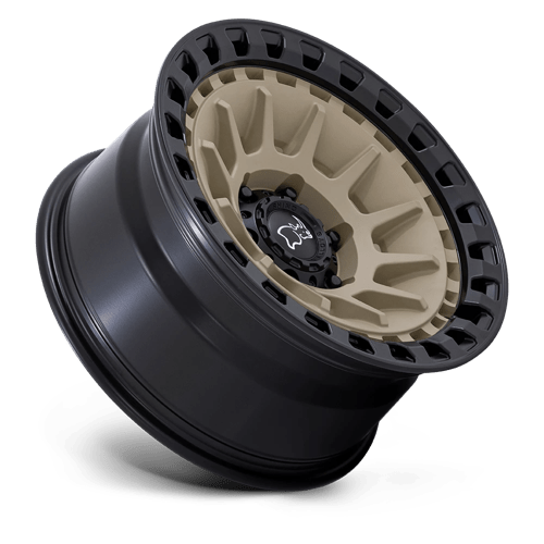 Black Rhino Hard Alloys Barrage 17X8.5 -10 Desert Sand On Matte Black