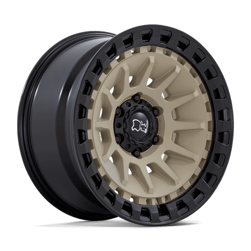 Black Rhino Hard Alloys Barrage 18X9 +0 Desert Sand On Matte Black