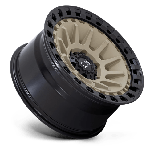 Black Rhino Hard Alloys Barrage 18X9 +0 Desert Sand On Matte Black