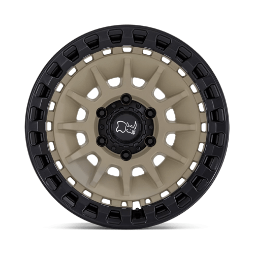 Black Rhino Hard Alloys Barrage 18X9 +0 Desert Sand On Matte Black