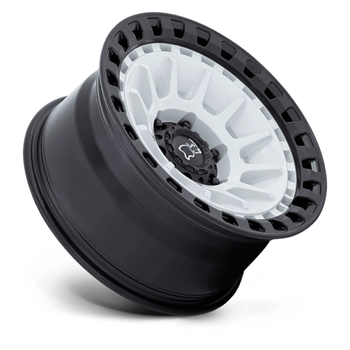 Black Rhino Hard Alloys Barrage 18X9 +0 Gloss White On Matte Black