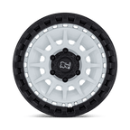 Black Rhino Hard Alloys Barrage 18X9 +0 Gloss White On Matte Black