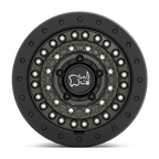 Black Rhino Hard Alloys Barricade 17X8.5 -18 Olive Drab Green W/ Blk Rock