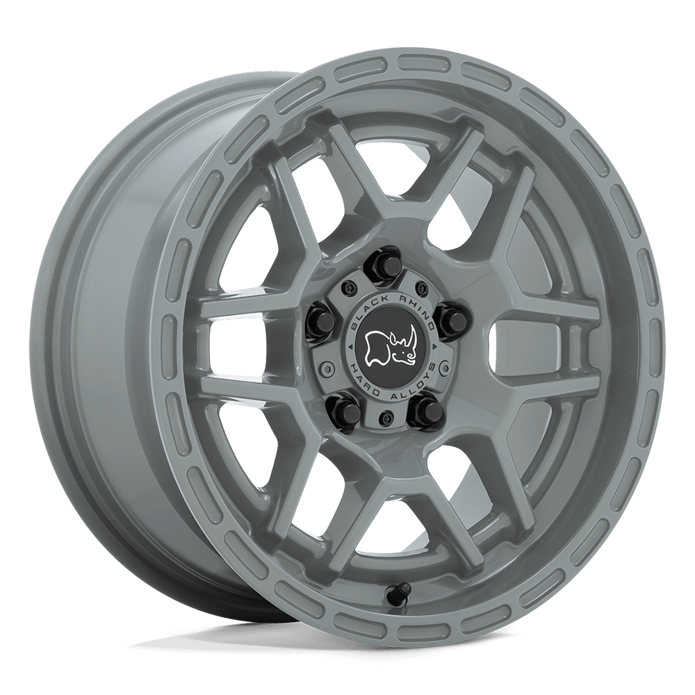 Black Rhino Hard Alloys Batona 18X8 +30 Battleship Gray