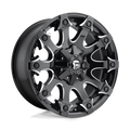 Fuel 1Pc D578 Battle Axe 17X9 +1 Gloss Black Milled