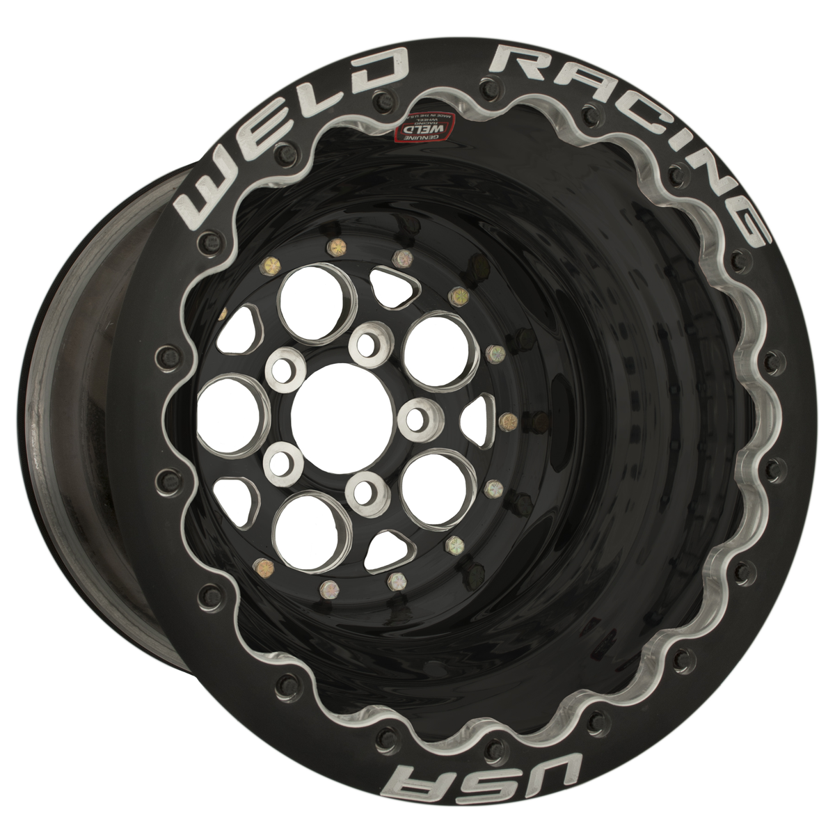 WELD Racing Magnum 16X16 -89 Black Center - Black Shell