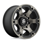 Fuel 1Pc D564 Beast 17X9 +1 Matte Black Double Dark Tint