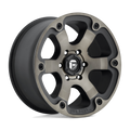 Fuel 1Pc D564 Beast 20X10 -18 Matte Black Double Dark Tint