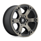 Fuel 1Pc D564 Beast 20X9 +1 Matte Black Double Dark Tint