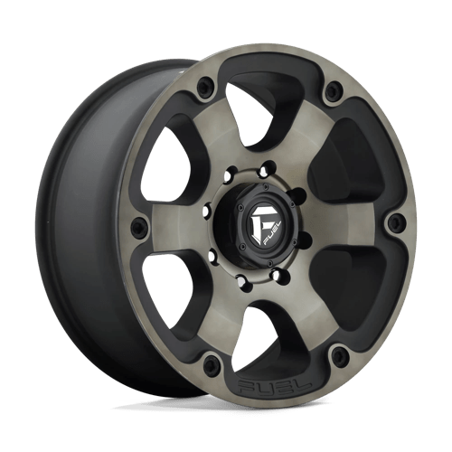 Fuel 1Pc D564 Beast 20X9 +1 Matte Black Double Dark Tint