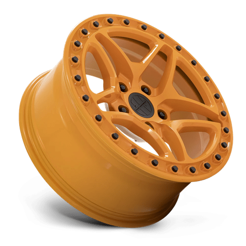 Victor Equipment Berg 17X8 +10 Gloss Orange W/ Black Bolts