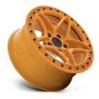 Victor Equipment Berg 17X8 +20 Gloss Orange W/ Black Bolts