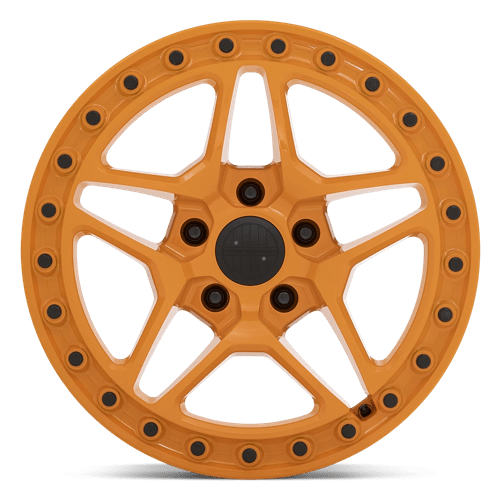 Victor Equipment Berg 17X8 +20 Gloss Orange W/ Black Bolts