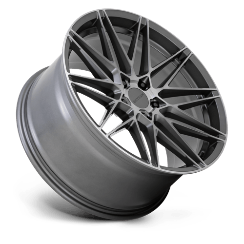 Beyern Damon 20X10 +35 Matte Gunmetal W/ Brushed Face