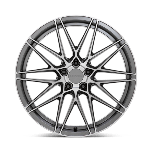 Beyern Damon 20X10 +35 Matte Gunmetal W/ Brushed Face