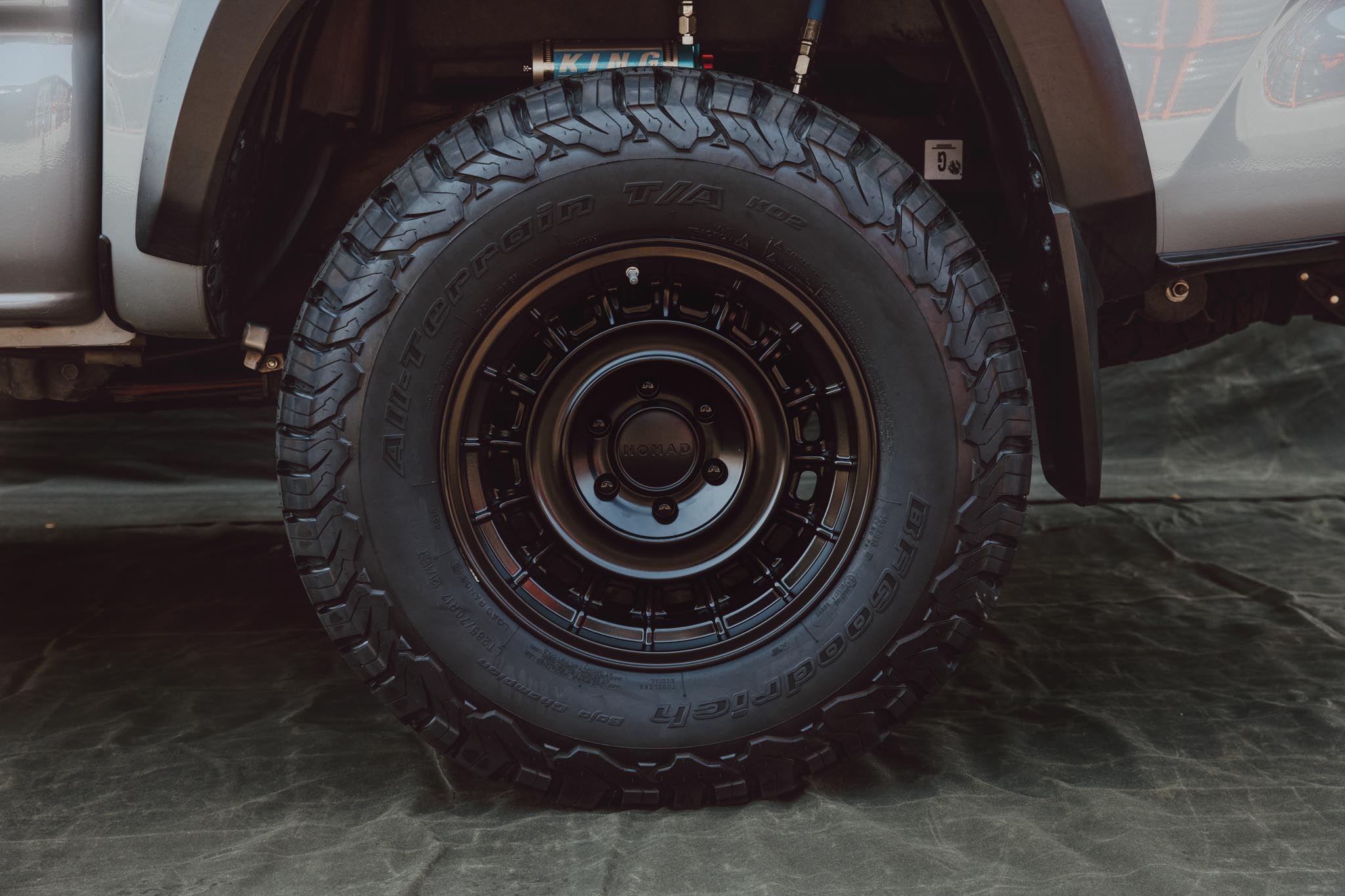 Nomad Wheels Arvo 16X8 -10 Satin Black
