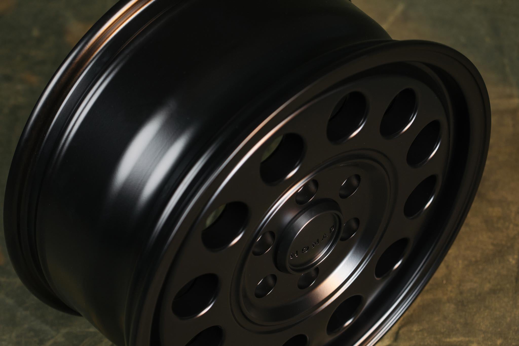 Nomad Wheels Convoy 17X8.5 +0 Satin Black