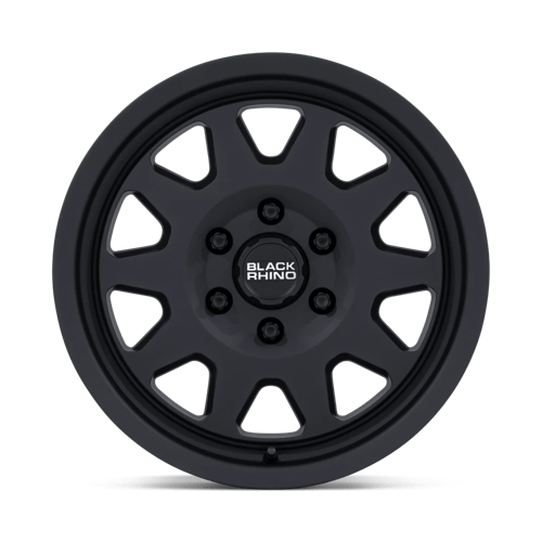 Black Rhino Hard Alloys Stadium 17X8 +38 Matte Black