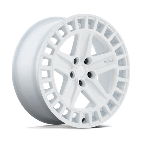 Black Rhino Hard Alloys Alston 20X8.5 +25 Gloss White