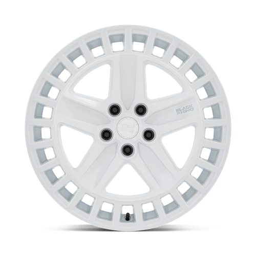 Black Rhino Hard Alloys Alston 20X8.5 +25 Gloss White