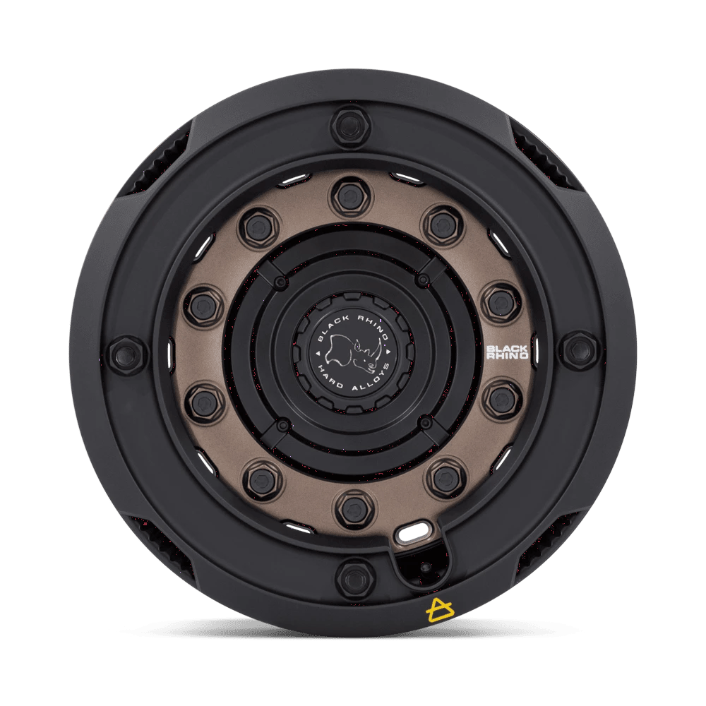 Black Rhino Hard Alloys Br027 Arx 17X8.5 +0 Matte Bronze W/ Matte Black Rg