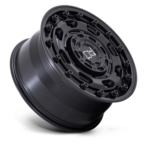 Black Rhino Hard Alloys Atlas 17X8 +38 Matte Black