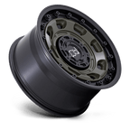 Black Rhino Hard Alloys Atlas 20X10 -18 Olive Drab Green W/ Black Lip