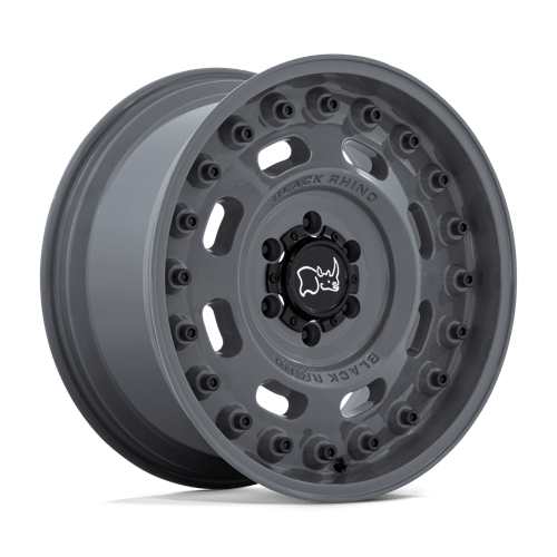 Black Rhino Hard Alloys Axle 18X9.5 -18 Battleship Gray