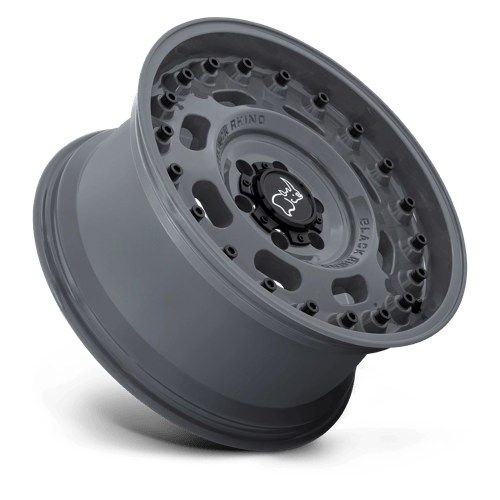 Black Rhino Hard Alloys Axle 17X9.5 -18 Battleship Gray