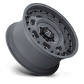 Black Rhino Hard Alloys Axle 18X9.5 -18 Battleship Gray
