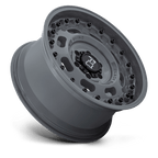 Black Rhino Hard Alloys Axle 18X9.5 -18 Battleship Gray