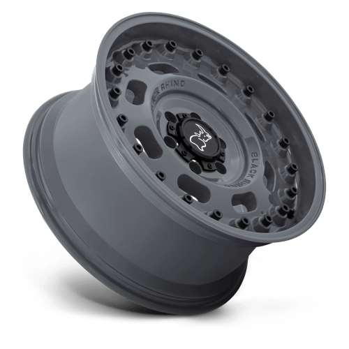 Black Rhino Hard Alloys Axle 18X9.5 -18 Battleship Gray