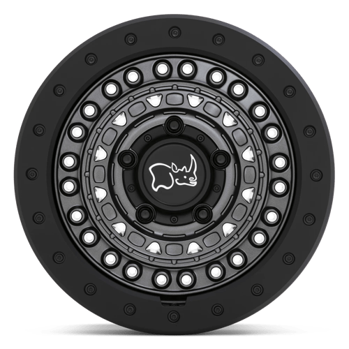 Black Rhino Hard Alloys Barricade 20X9 -18 Gun Black W/ Black Rock Guard