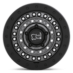 Black Rhino Hard Alloys Barricade 17X8.5 -18 Gun Black W/ Black Rock Guard