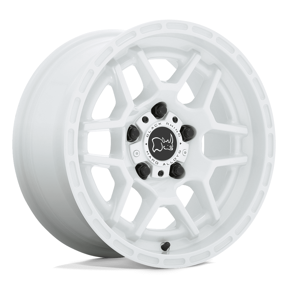 Black Rhino Hard Alloys Batona 19X8 +20 Gloss White