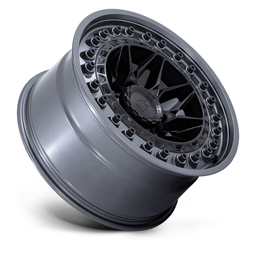 Black Rhino Hard Alloys Alpha 18X9 +20 Matte Black W/ Gunmetal Lip