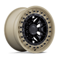 Black Rhino Hard Alloys Alpha 18X9 +20 Matte Black W/ Sand Lip