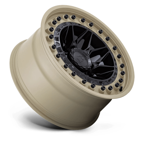 Black Rhino Hard Alloys Alpha 17X9 -12 Matte Black W/ Sand Lip