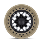 Black Rhino Hard Alloys Alpha 18X9 +0 Matte Black W/ Sand Lip