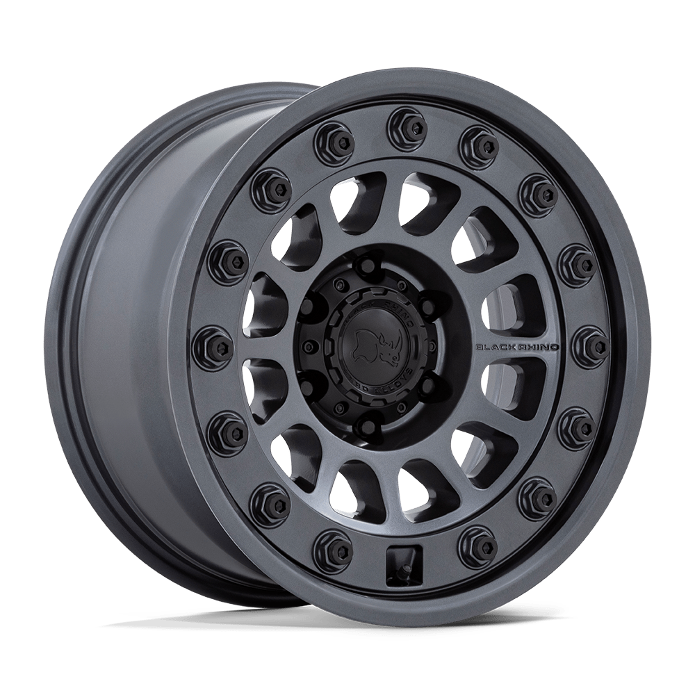 Black Rhino Hard Alloys Br012 Outback 17X8.5 -10 Matte Gunmetal