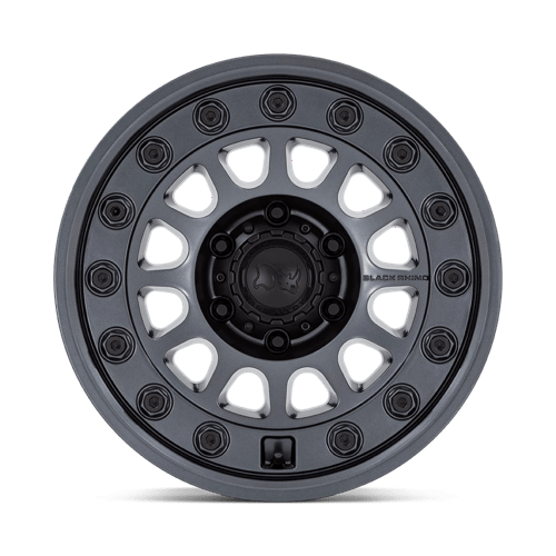 Black Rhino Hard Alloys Br012 Outback 18X8 +32 Matte Gunmetal