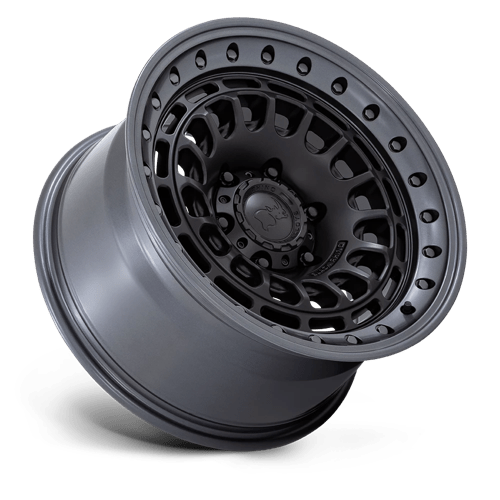 Black Rhino Hard Alloys Br014 Sahara 17X9 -12 Matte Black W/ Gunmetal Lip