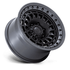 Black Rhino Hard Alloys Br014 Sahara 17X9 -12 Matte Black W/ Gunmetal Lip
