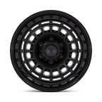 Black Rhino Hard Alloys Br014 Sahara 17X9 +0 Matte Black W/ Gloss Black Lip