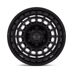 Black Rhino Hard Alloys Br014 Sahara 17X9 -12 Matte Black W/ Gloss Black Lip