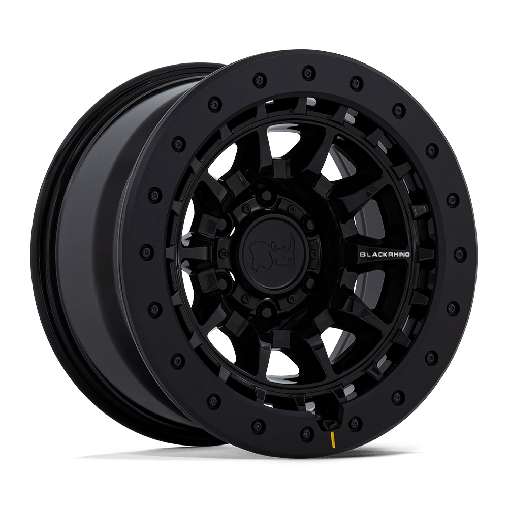 Black Rhino Hard Alloys Br016 Tusk 17X8.5 +0 Gloss Black