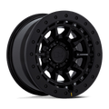 Black Rhino Hard Alloys Br016 Tusk 17X8.5 -10 Gloss Black