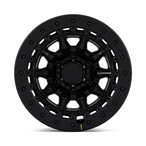 Black Rhino Hard Alloys Br016 Tusk 17X8.5 -10 Gloss Black